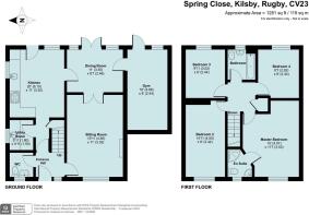 4 Spring Close, Kilsby Floorplan