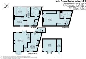 23 Main Road, Crick Floorplan