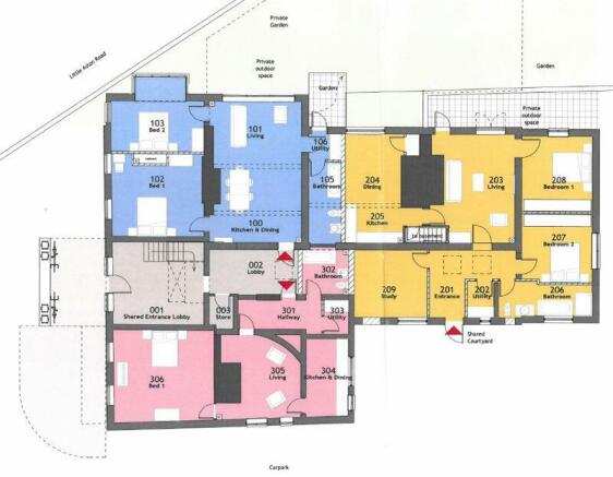 Proposed Ground Floor Plans