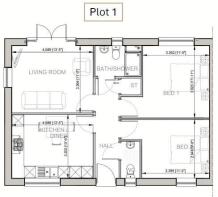 Floor Plan - Plot 1 Cornhill Gardens