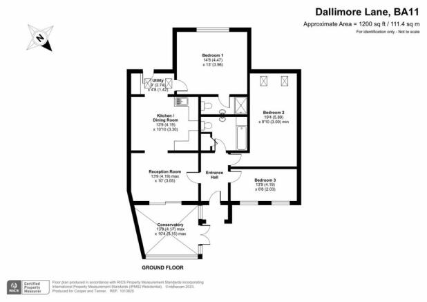 3 bedroom bungalow for sale in Dallimore Lane, Nunney, BA11