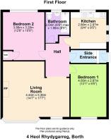 4 Heol Rhydygarreg, Borth floorplan.JPG