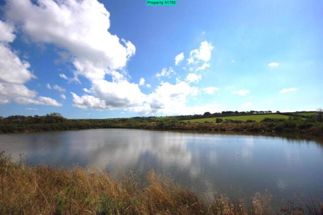Uninterrupted countryside beyond the lakes