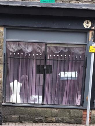 Shop front - previous use