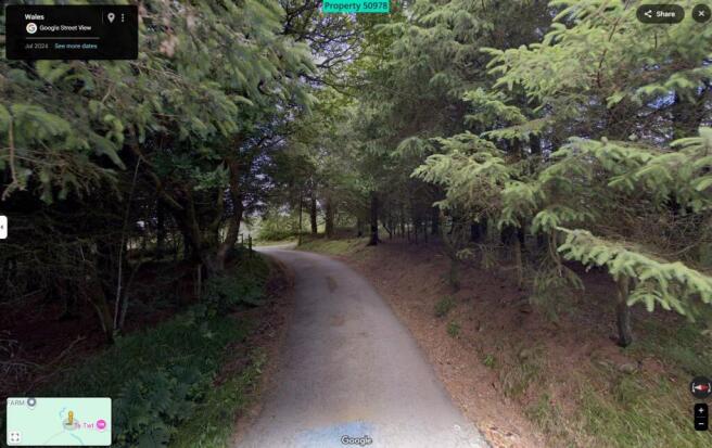 Main entrance if coming from Llanddewi Brefi