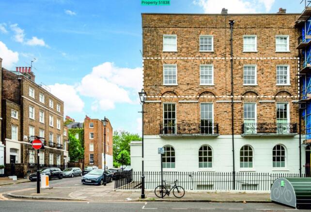 South facing exterior - Apt outlined