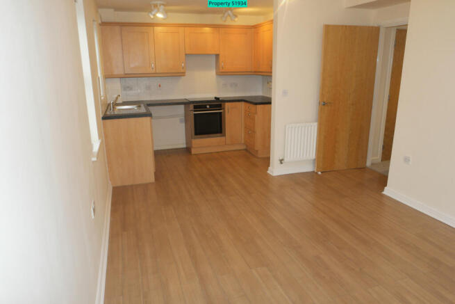 Open-plan kitchen