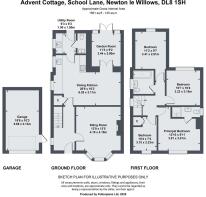 Advent Cottage,  School Lane,  Newton le Willows, 