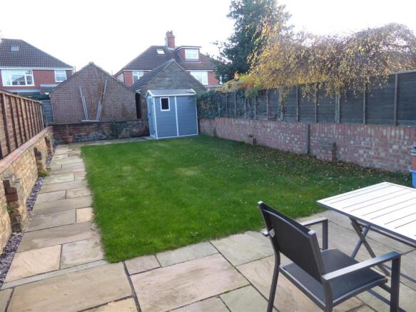 Rear garden