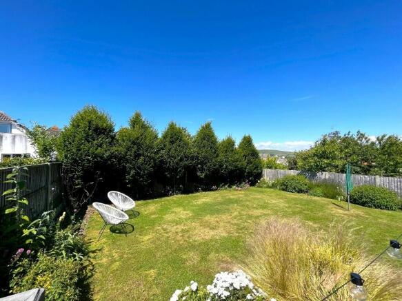 Rear garden