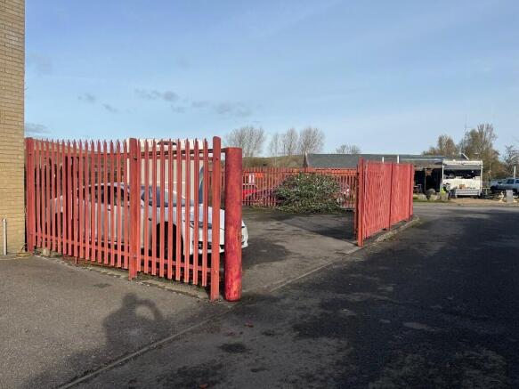 Yard entrance