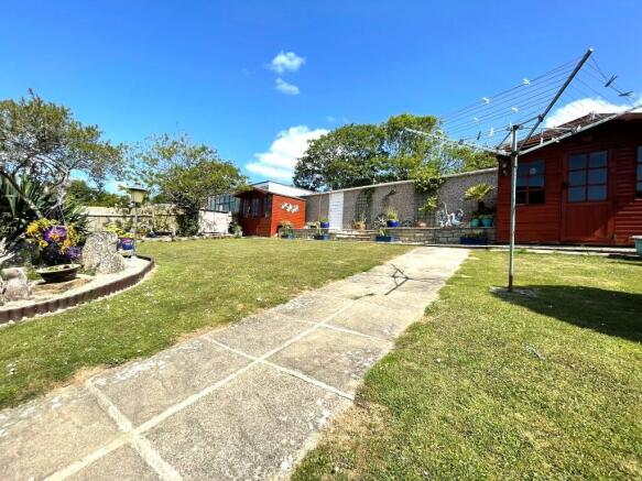 Rear garden