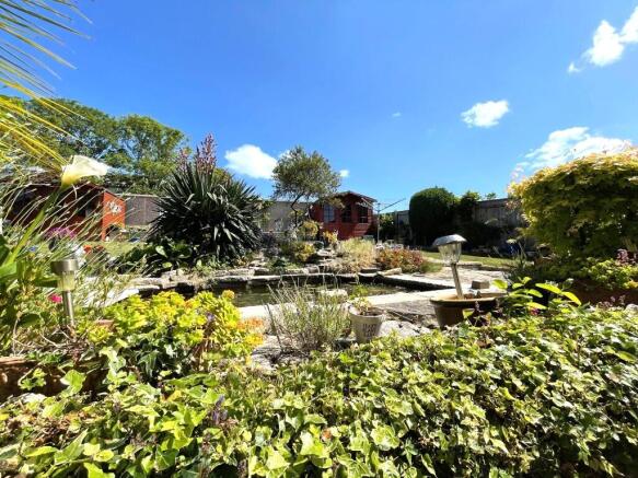 Rear garden