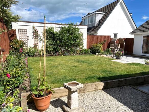 Rear garden