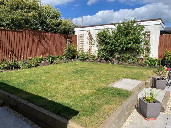 Rear garden