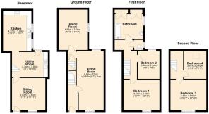 8 Brittannia Terrace, Porthmadog - all floors.JPG
