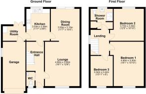 19 Morfa Lodge, Porthmadog - all floors.JPG