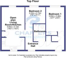 North Fields, Sturminster Newton - Top Floor.JPG
