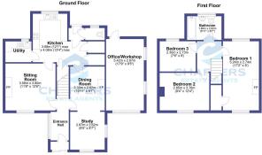 16 Friars Moor, Sturminster Newton - all floors.JP