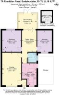 Floor Plan - 7A Rhuddlan Road, Bodelwyddan, Rhyl L