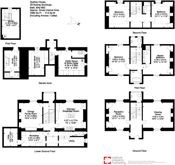 4 bedroom detached house for sale in Sydney Buildings, Bath, Somerset ...