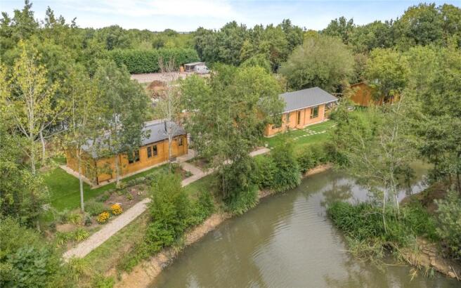 Cabins Aerial View