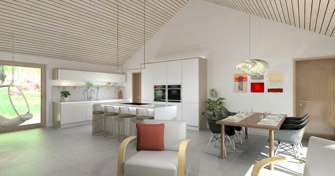 Living Kitchen Cgi