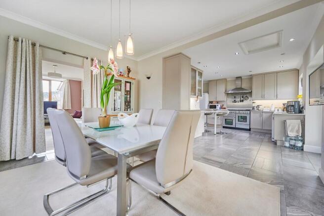 Impressive open plan Kitchen/Dining Room