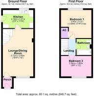 14 Brompton Court, Brompton-on-Swale - all floors.