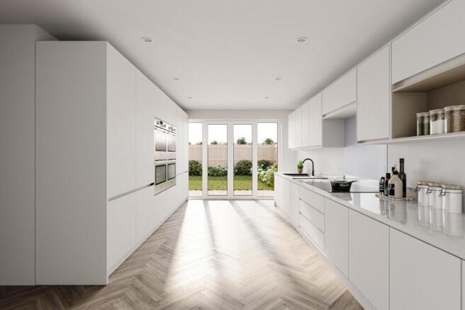 Plot 1 Kitchen CGI