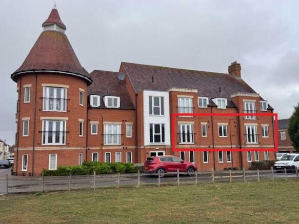 Front apartment block