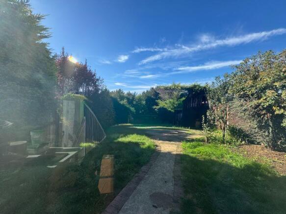 Rear garden