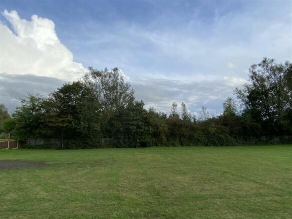 Open aspect to rear - school playing field