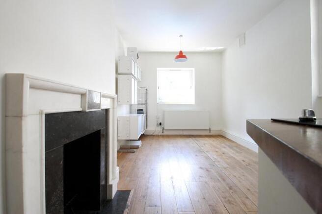 living area with fir