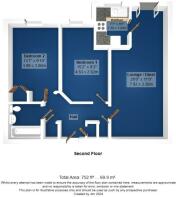 Floorplan - Flat 20 Pegasus Court, 6, The Street, 