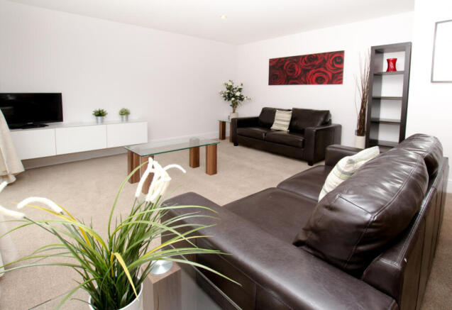 A huge new apartment on the ground floor of this 
