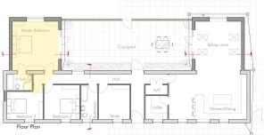 Floor/Site plan 1