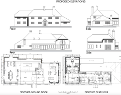 Proposed House Layout & Elevations