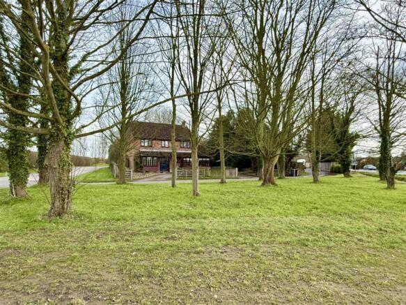 view towards the house