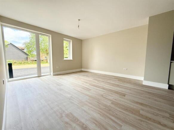 open plan living area