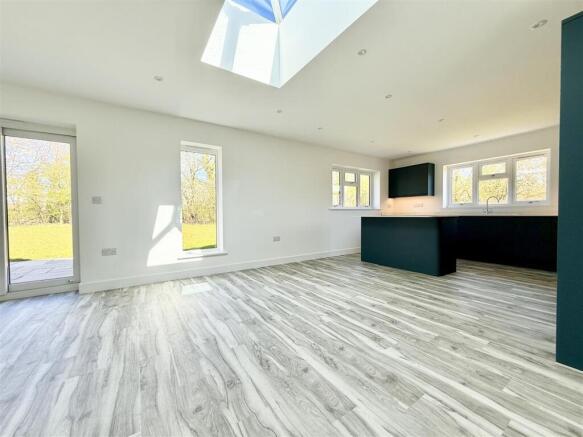 living dining kitchen