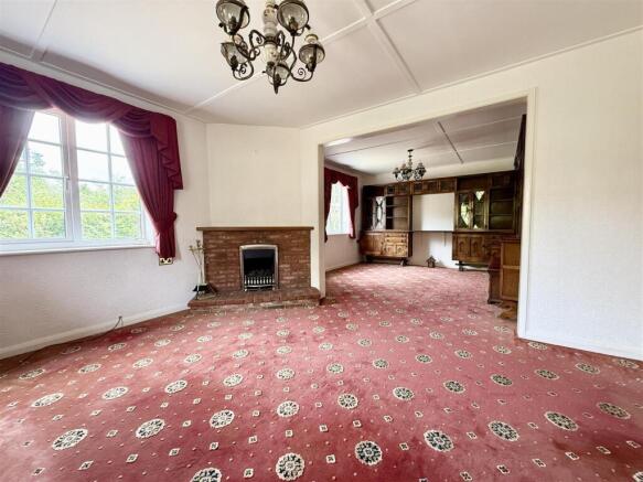lounge dining space