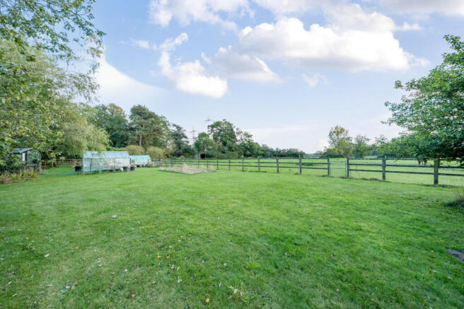 Rural views to the front