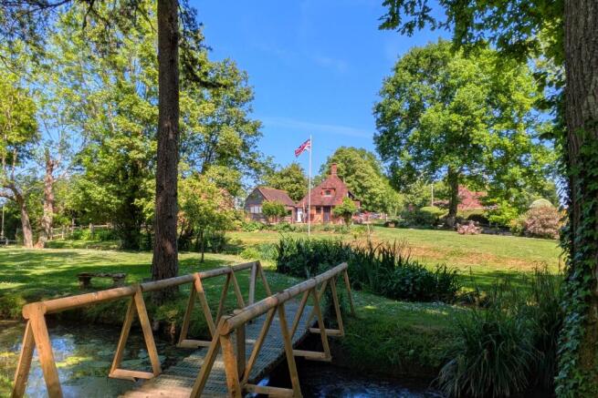 bridge to garden