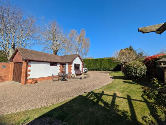 Rear Garden & Garage