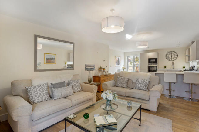 Sitting Room to Kitchen and Dining Area