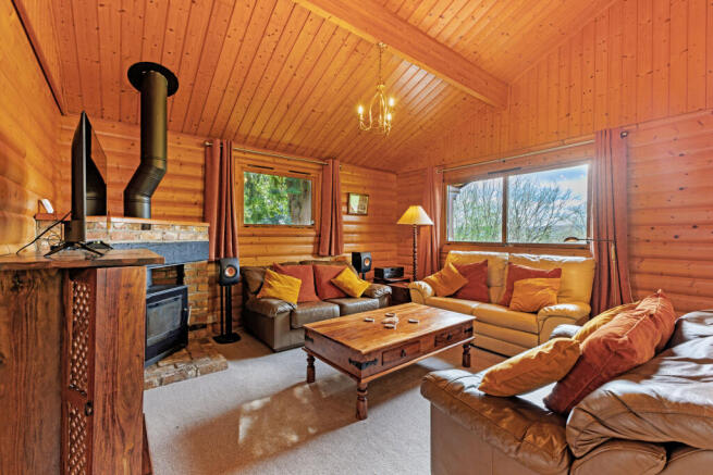 Sitting Room with Log Burner