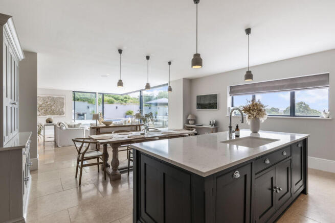 Open Plan Kitchen Area