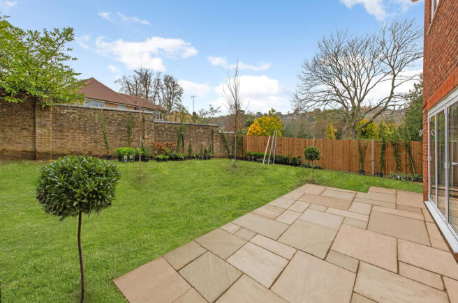 Rear garden
