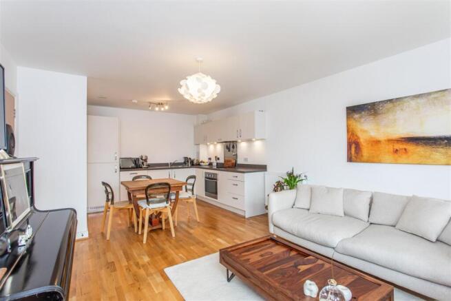 Open plan Kitchen to Reception